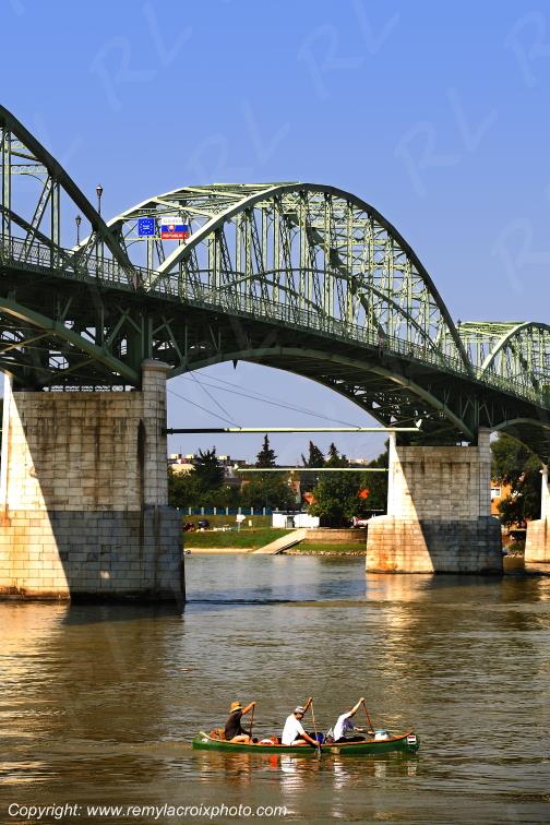 Danube River Esztergom Hongrie Hungary  Slovaquie Slovakia Europe Europ www.remylacroixphoto.com