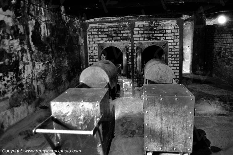 Auschwitz Birkenau camp de concentration Fours cr�matoires Haute-Sil�sie Pologne www.remylacroixphoto.com