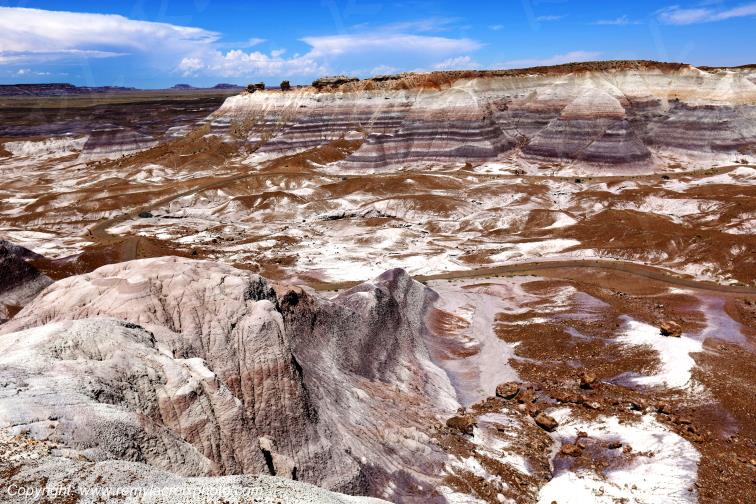 Blue Mesa,Petrified Forest National Park,Arizona,USA