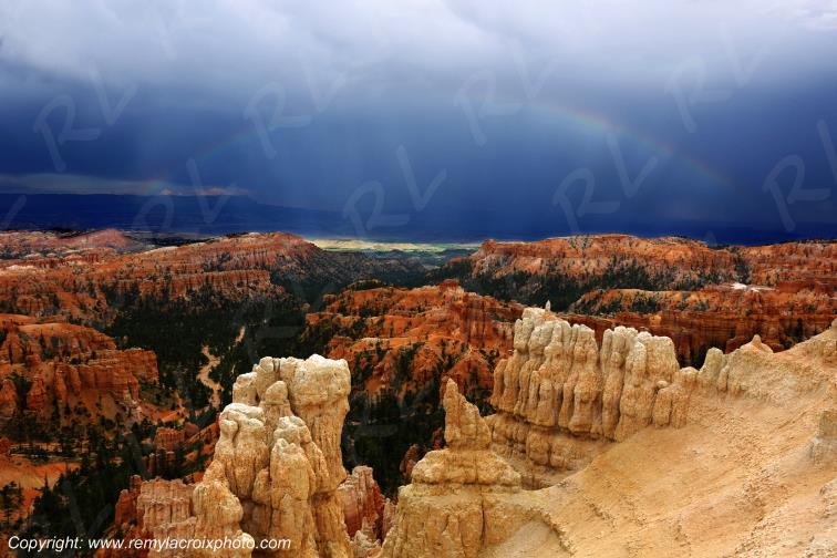 Inspiration Point Bryce Canyon National Park Utah USA
