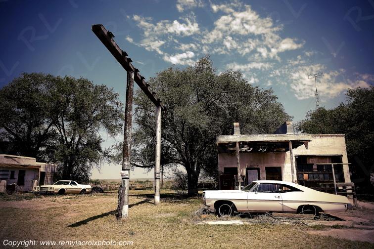 Glenrio Ghost Town Route 66 Texas USA www.remylacroixphoto.com