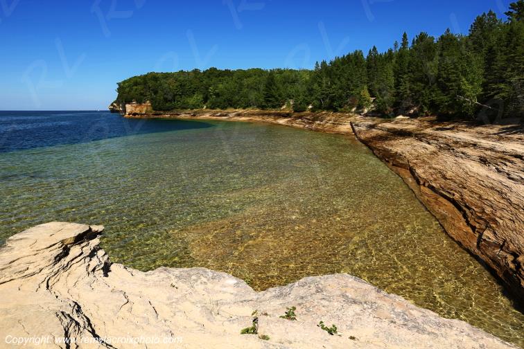 Pictured Rocks National Lakeshore Lake Superior Michigan USA