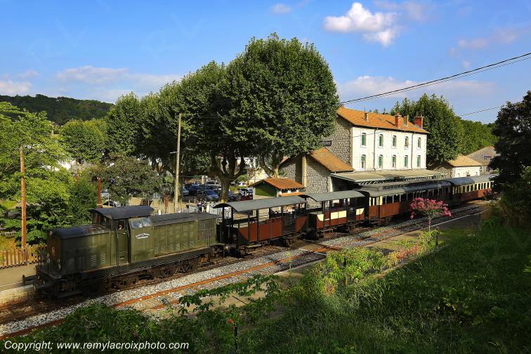 Anduze Gare Train � vapeur Gard Occitanie Languedoc Roussillon France www.remylacroixphoto.com