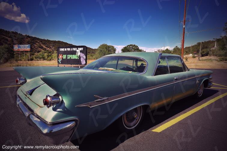 Chrysler Imperial 1960 Route 66 Tijeras New Mexico USA