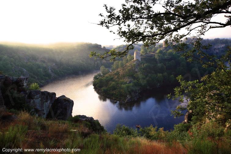 Crozant Rocher des Fileuses Indre Berry Centre Val de Loire France