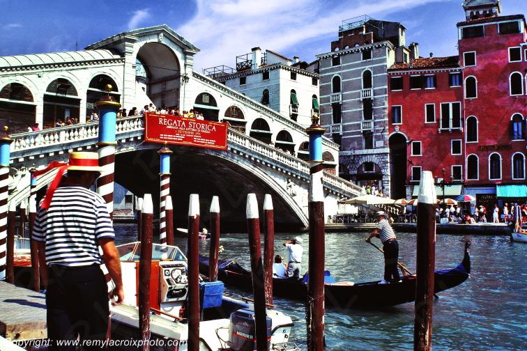 Venise Rialto Bridge Venice V�n�tie Italie Veneto Italia www.remylacroixphoto.com