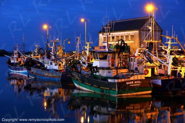 Port de St Gu�nol� Finist�re Bretagne France