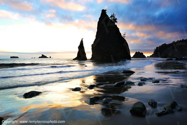 Rialto Beach Olympic National Park Washington USA www.remylacroixphoto.com