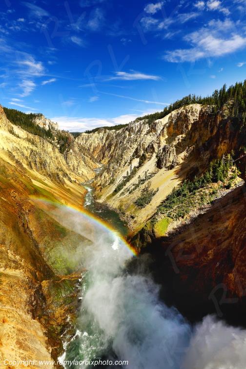 Grand Canyon Yellowstone National Park Wyoming USA www.remylacroixphoto.com