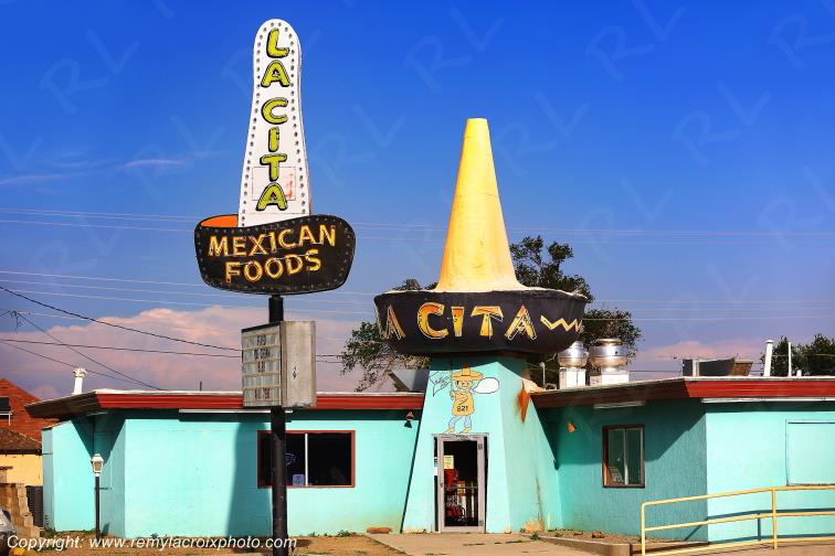 La Cita Cantina Route 66 Tucumcari New-Mexico USA www.remylacroixphoto.com