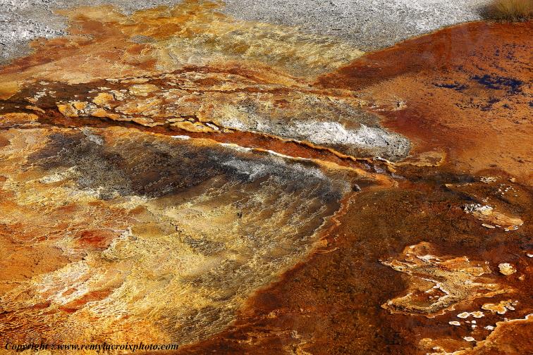 Mammoth Hot Springs Yellowstone National Park Wyoming USA www.remylacroixphoto.com