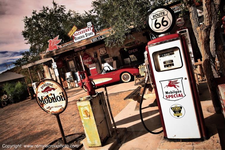 Hackberry Trading Post Route 66 Arizona USA www.remylacroixphoto.com