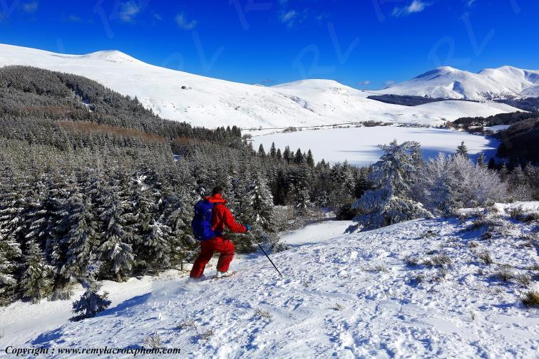 Lac de Gu�ry ski Puy de D�me Auvergne Rh�ne-Alpes France www.remylacroixphoto.com