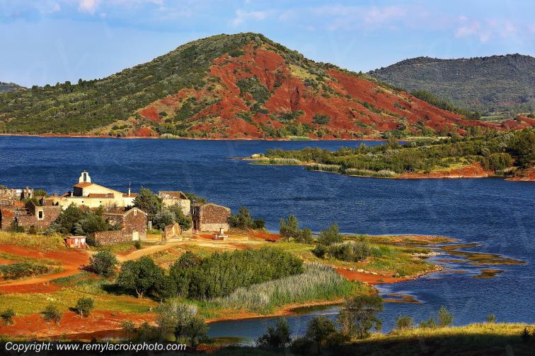 Salagou Lac Celles H�rault Occitanie Languedoc Roussillon France www.remylacroixphoto.com