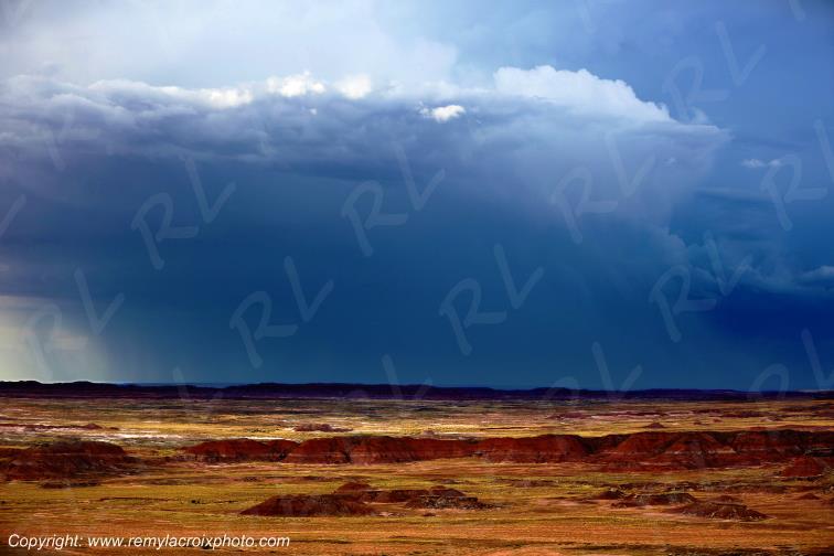 Painted Desert Petrified Forest National Park Arizona USA