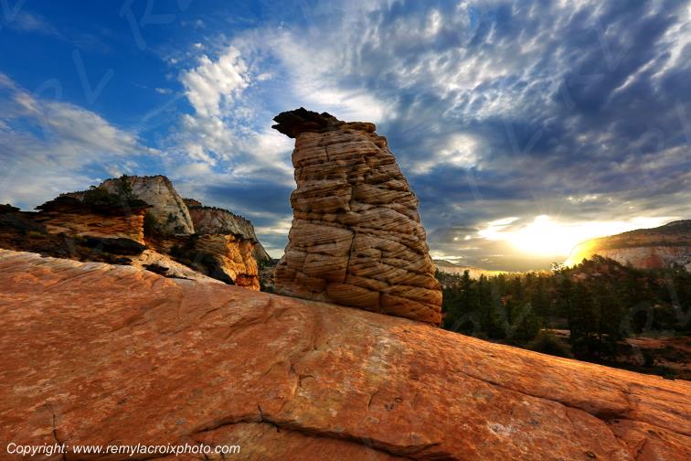 Zion National Park Mount Carmel Highway Utah USA