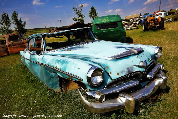 Dodge Royal 1955 wreck Saskatchewan Canada www.remylacroixphoto.com