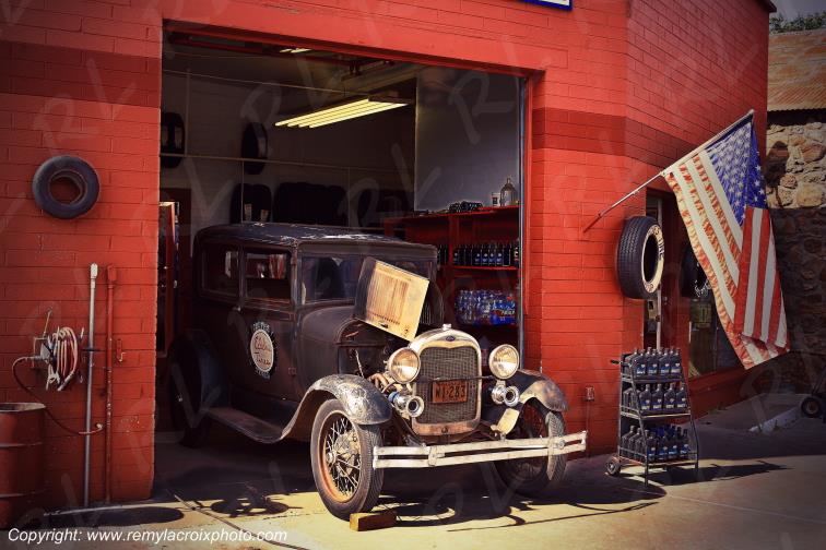 Williams Ford A 1929 Eddies Tires Route 66 Arizona USA www.remylacroixphoto.com