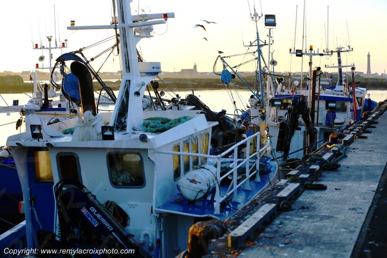 Port de St Gu�nol� Finist�re Bretagne France
