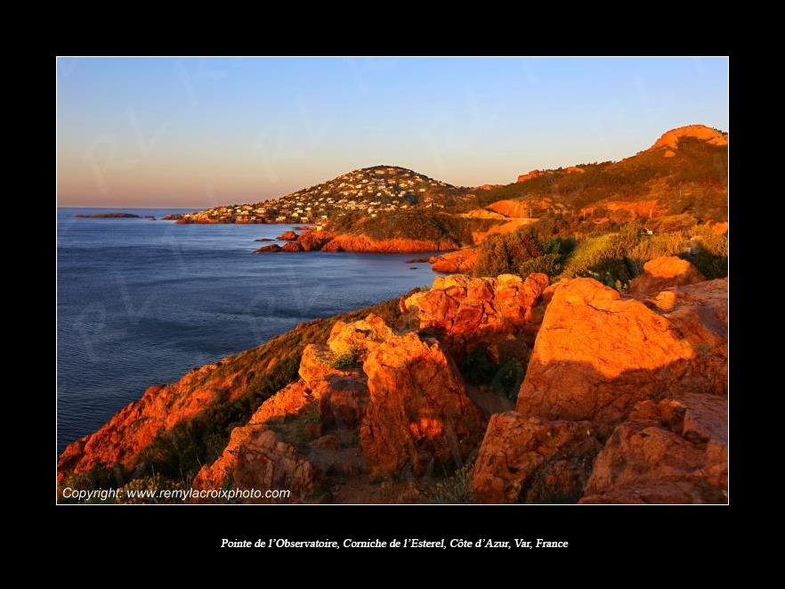 Pointe de l'Observatoire corniche de l'Esterel Var Provence Alpes C�te d'Azur PACA France www.remylacroixphoto.com