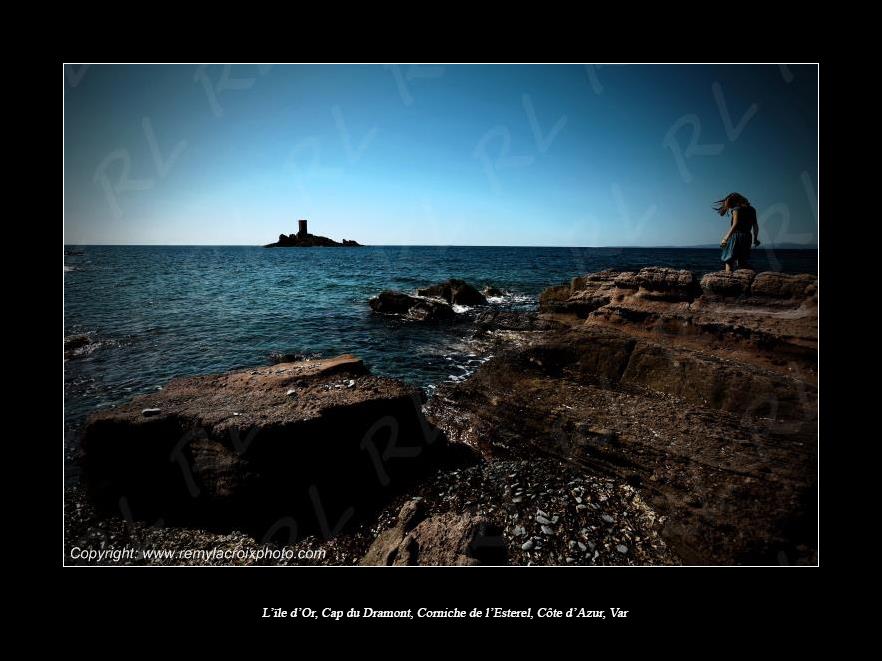 Cap du Dramont,�le d'Or,corniche de l'Esterel,C�te d'Azur,Var,France