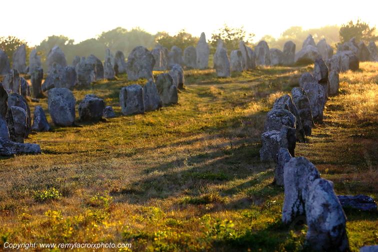 Alignements de Kermario Carnac Morbihan Bretagne France