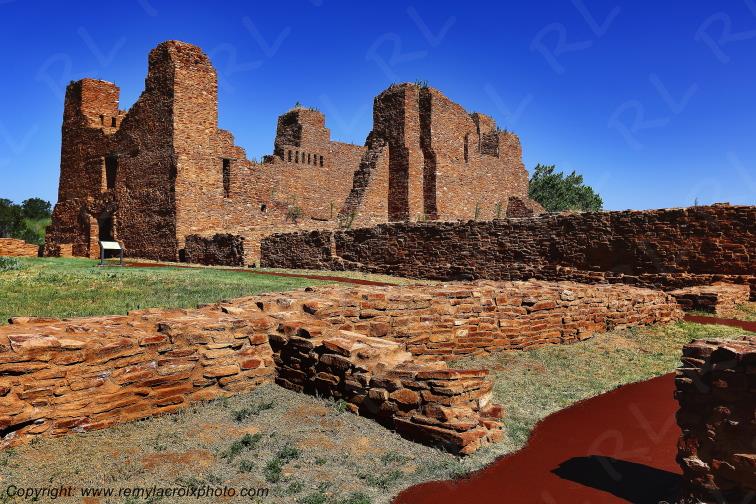 Quarai Salinas Pueblo Missions National Monument Route 66 New-Mexico USA www.remylacroixphoto.com