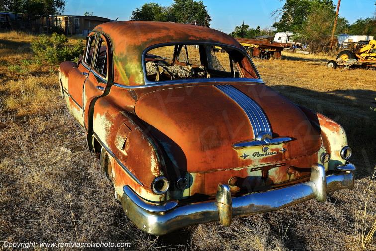 Pontiac Star Chief 1950 wreck Thompson Springs Utah USA