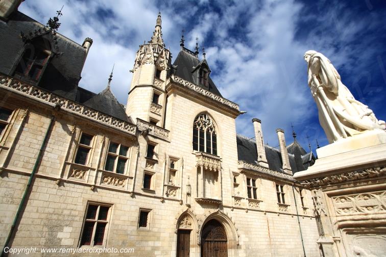 Bourges Palais Jacques Coeur Cher Berry Centre Val de Loire France