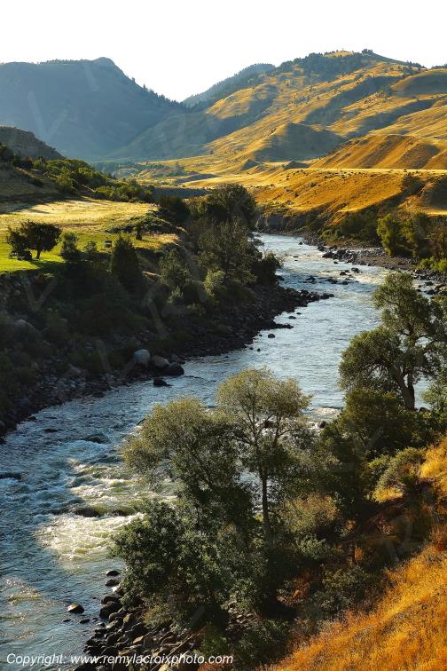 Yellowstone River Gardiner Montana USA www.remylacroixphoto.com