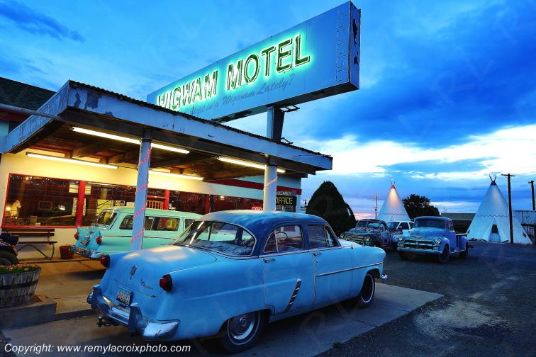 Wigwam Motel Holbrook Route 66 The Mother Road Arizona USA www.remylacroixphoto.com