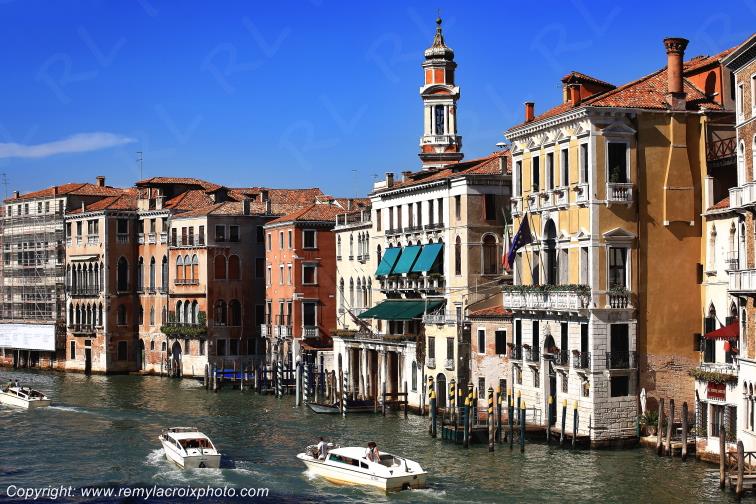 Venise Grand Canal V�n�tie Italie Veneto Italia www.remylacroixphoto.com