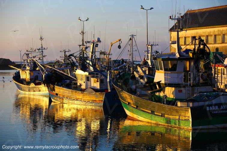 Port de St Gu�nol� Finist�re Bretagne France