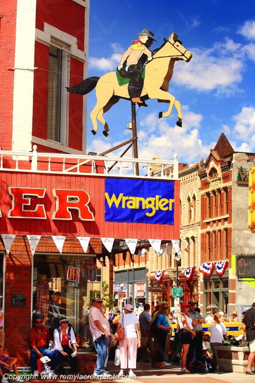 Cheyenne downtown Wyoming USA www.remylacroixphoto.com