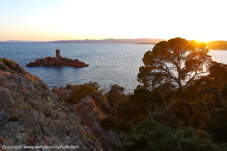 Cap du Dramont,corniche de l'Esterel,C�te d'Azur,Var,France