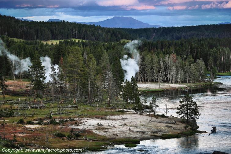 Yellowstone River Hidden Valley Yellowstone National Park Wyoming USA www.remylacroixphoto.com