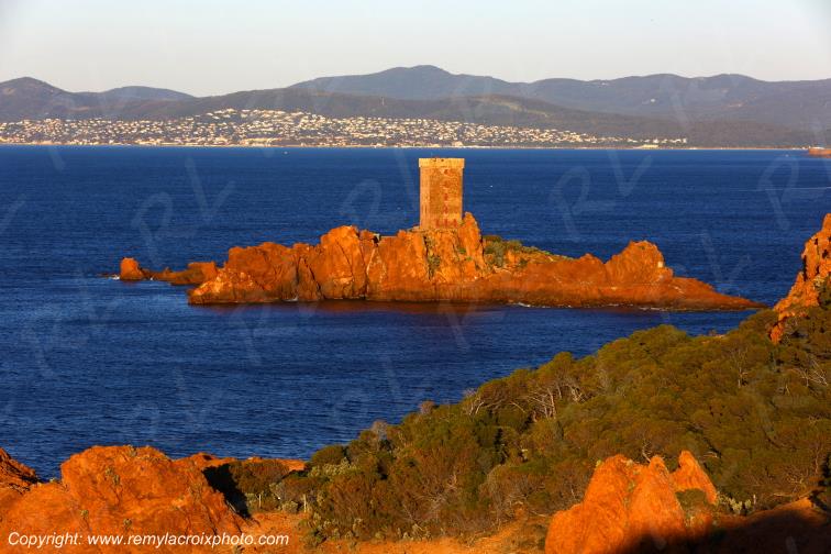 Cap du Dramont,�le d'Or,corniche de l'Esterel,C�te d'Azur,Var,France