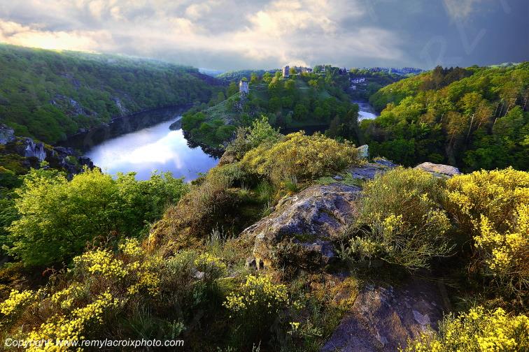 Crozant Rocher des Fileuses Indre Berry Centre Val de Loire France www.remylacroixphoto.com