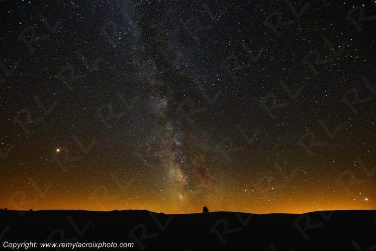 Col de Bonnecombe Aubrac Voie Lact�e Loz�re Languedoc-Roussillon Occitanie France www.remylacroixphoto.com