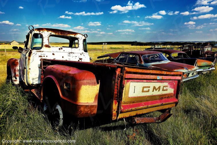 Epave GMC Pickup Truck 1954 Saskatchewan Canada www.remylacroixphoto.com