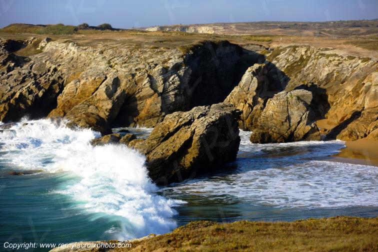 C�te sauvage Presqu'�le de Quiberon Morbihan France
