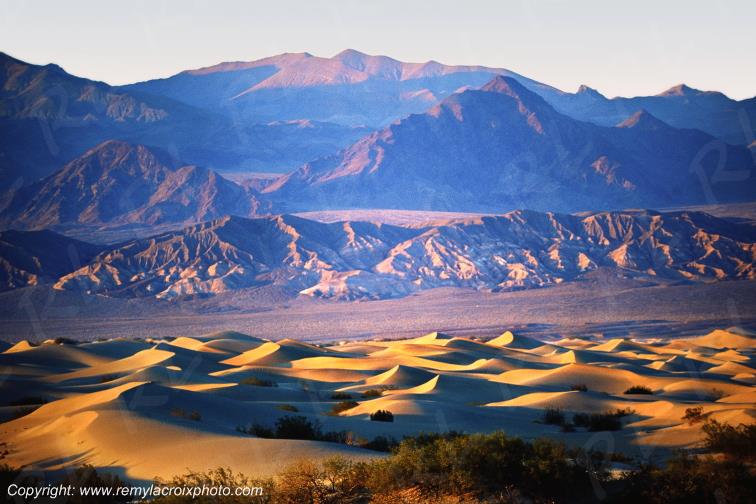 Sand Dunes Death Valley Californie California USA www.remylacroixphoto.com