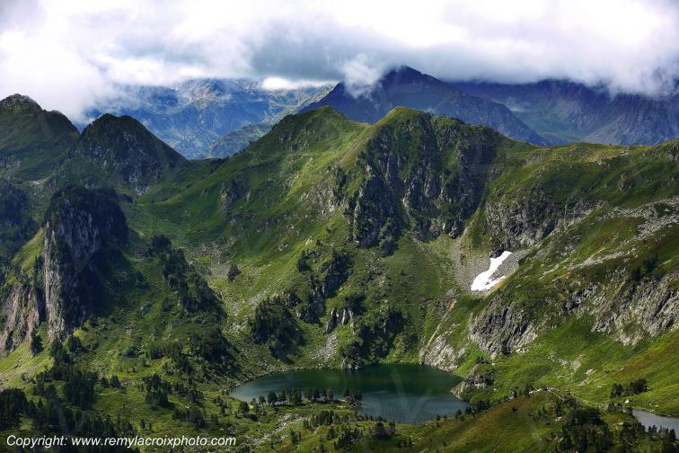 Pic de la Coumeille de l'Ours Etang Bleu Ari�ge Occitanie Midi Pyr�n�es France www.remylacroixphoto.com