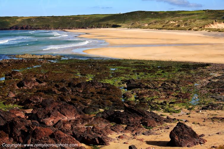 West Freshwater Beach Pembroke Pembrokeshire Wales Pays de Galles Grande Bretagne Great Britain www.remylacroixphoto.com