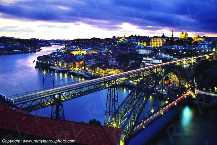 Porto Dom-Luis Bridge Douro River Portugal www.remylacroixphoto.com