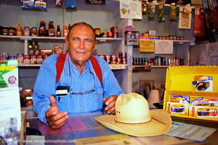 Castolon General Store Don Big Bend Texas USA www.remylacroixphoto.com