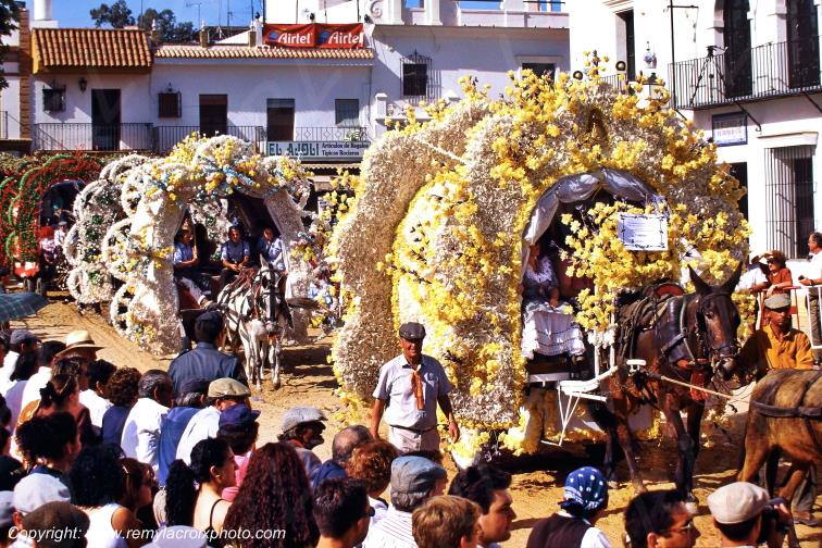 Romeria del Rocio R�ception solennelle Andalousie Espagne Spain Espana www.remylacroixphoto.com