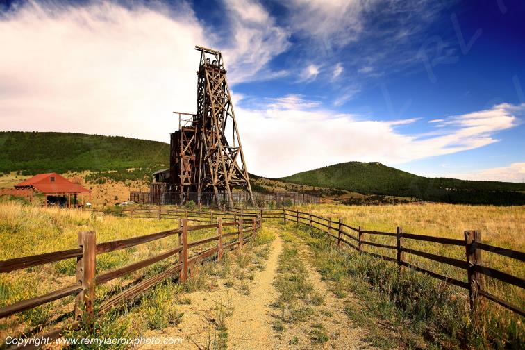 Victor Ghost Town Rocky Mountains Colorado USA www.remylacroixphoto.com