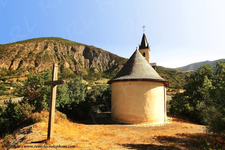Remollon Chapelle Notre Dame Sainte Cl�mence Alpes de Haute-Provence PACA France www.remylacroixphoto.com