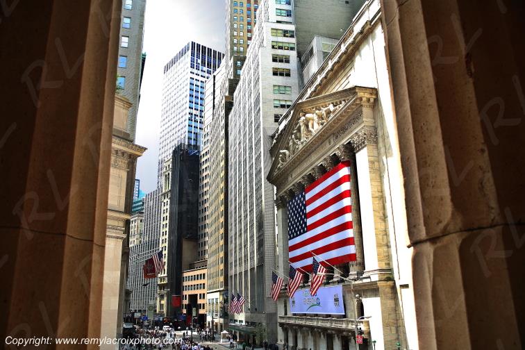 Manhattan Wall Street New-York City New-York USA www.remylacroixphoto.com